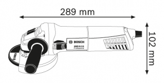 Bosch GWS 9-125 Professional Avuç Taşlama