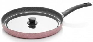 EW's Kitchenware De Cera Rose Gold Kapaklı Balık Tavası 32 cm