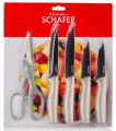 Schafer Helfer Bıçak Seti 5 Parça resim