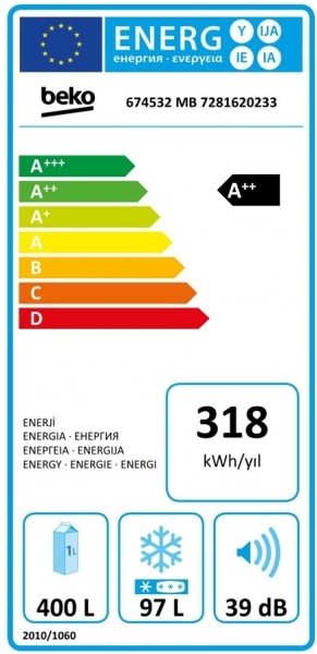 Beko 674532 MB Buzdolabı