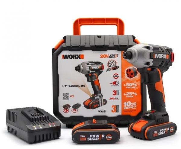 Worx WX261 Akülü Vidalama (2 Akülü)