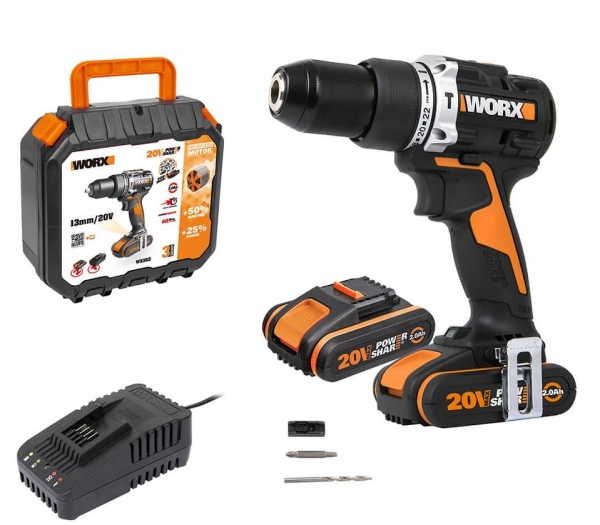 Worx WX352 20 V 2 Ah Akülü Matkap