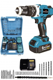 Grusel GRX 62 V 6 Ah Akülü Matkap