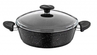 Papilla Vilma Granit Dövme Karnıyarık Tenceresi 26 cm