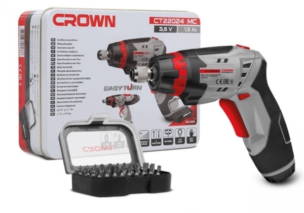 Crown CT22024 MC Akülü Vidalama