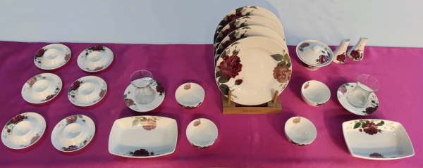 Aryıldız Pure Blanche 34 Parça Kahvaltı Takımı