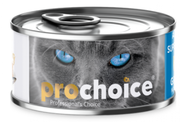 Pro Choice Pate Sardalya ve Hamsili Tahılsız 80 gr Kedi Maması