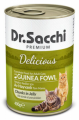 Dr.Sacchi Jöle Et Parçalı Av Hayvanlı 400 gr resim