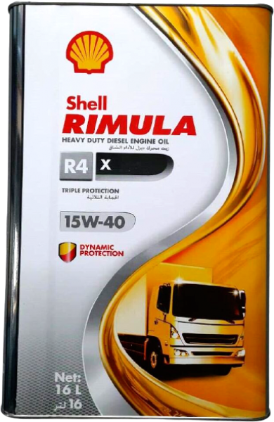 Shell Rimula R4 X 15W-40 Motor Yağı (16 litre)