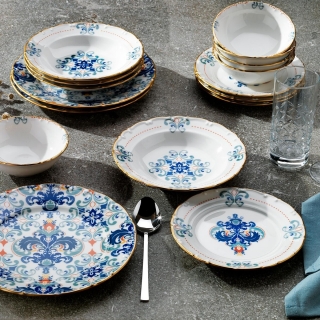 Schafer Liana ALT01 24 Parça Yemek Takımı