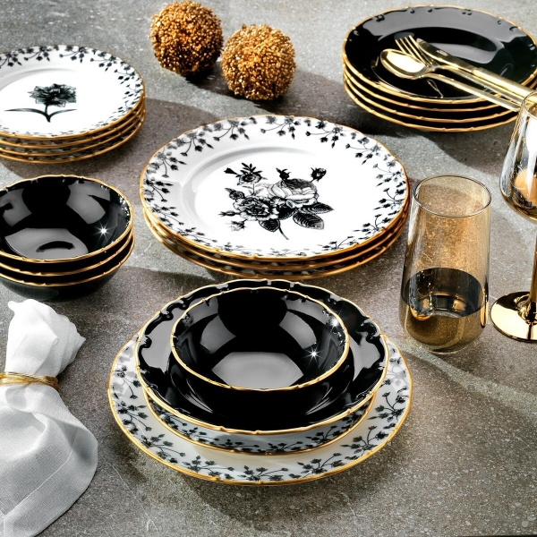 Schafer Liana ALT02 24 Parça Yemek Takımı