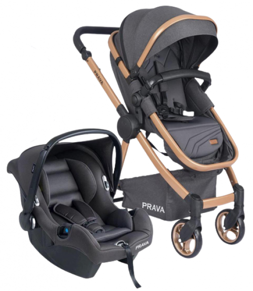 Prava Safir Gold Şase Travel Sistem Bebek Arabası