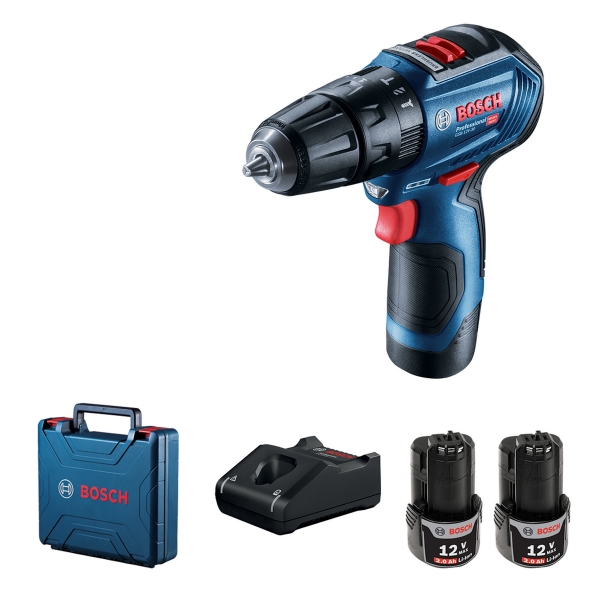 Bosch GSR 12V-30 Professional (1x2.0Ah) Akülü Matkap