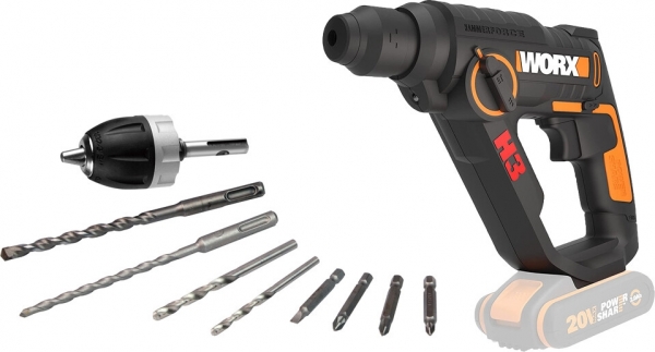 Worx WX390.9 Solo Akülü Matkap (Aküsüz)
