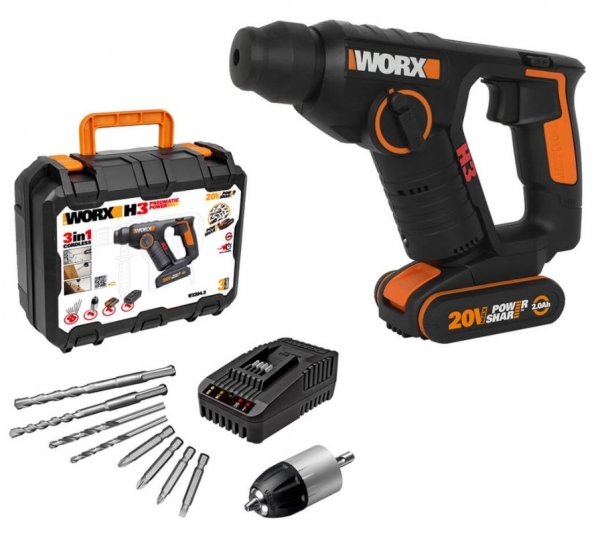 Worx WX394.3 Akülü Matkap