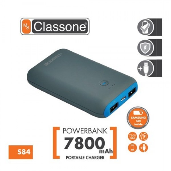 Classone S84 7800 mAh Powerbank