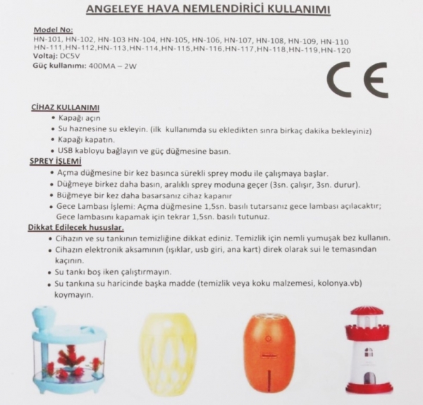 Angel Eye HN-110 Hava Nemlendirici
