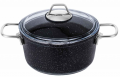 Taç Black Edition Granit Derin Tencere 26 cm resim