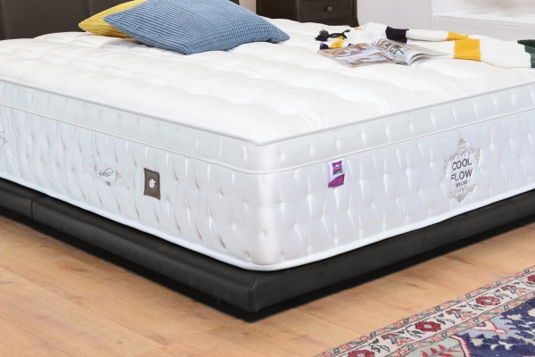 İşbir Coolflow Deluxe 150x200 cm Visco + Yaylı Yatak