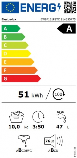 Electrolux EW8F161PSTC Çamaşır Makinesi