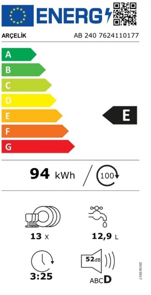 Arçelik AB 240 Bulaşık Makinesi
