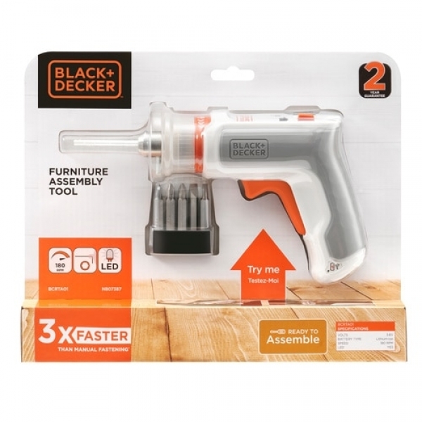 Black+Decker BCRTA01 Akülü Vidalama