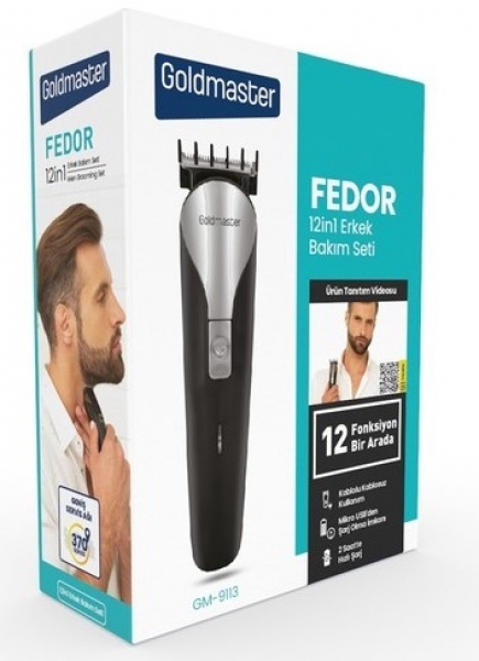 Goldmaster Fedor GM-9113 Çok Amaçlı Tıraş Makinesi