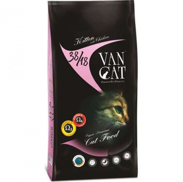 Vancat Kitten Kuzu Etli Yavru 1 kg Kedi Maması