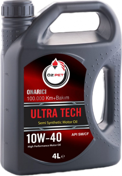 Öz Pet Ultra Tech Onarıcı 100.000 Km+Bakım 10W-40 Motor Yağı (4 litre)
