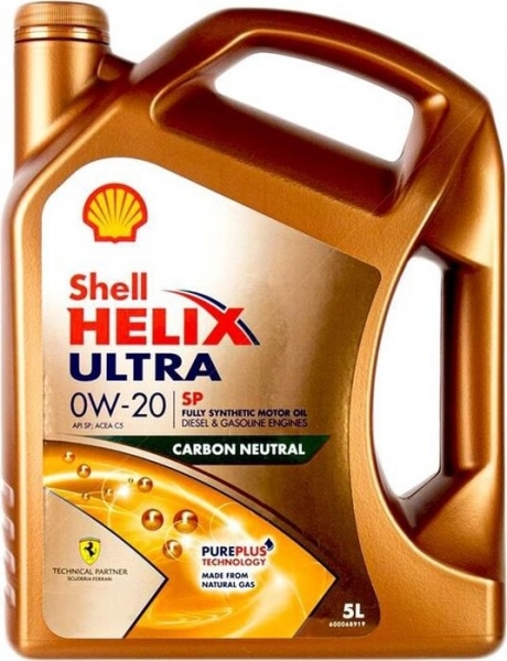Shell Helix Ultra SP 0W-20 Motor Yağı (5 litre)