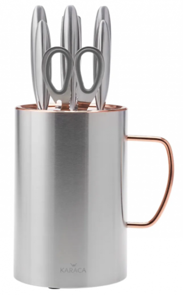 Karaca Meister Barrel Standlı Bıçak Seti 8 Parça