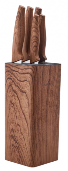 Karaca Woody Soft Standlı Bıçak Seti 6 Parça