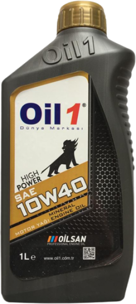 Oil1 SAE 10W-40 Motor Yağı (1 litre)