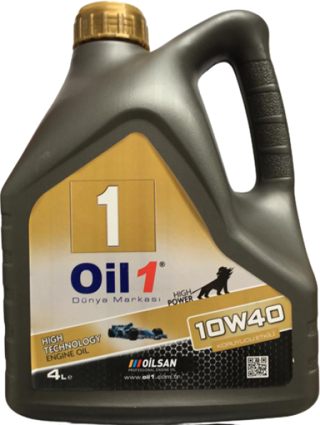 Oil1 SAE 10W-40 Motor Yağı (4 litre)