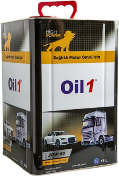 Oil1 SAE 20W-50 Motor Yağı (16 litre)