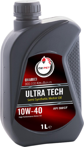Öz Pet Ultra Tech Onarıcı 300.000 Km+Bakım 10W-40 Motor Yağı (1 litre)