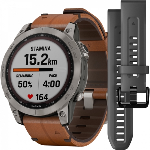 Garmin Fenix 7X Sapphire Solar Aktivite Saati