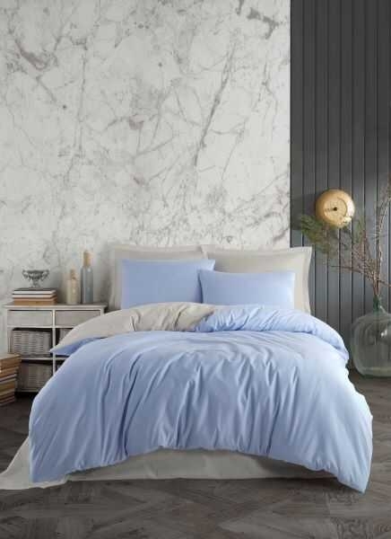 Soley Harmony Trendy 200x220 cm (Mavi / Taş)