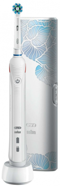 Oral-B Pro 2500 Cross Action Flora Blue Şarjlı Diş Fırçası