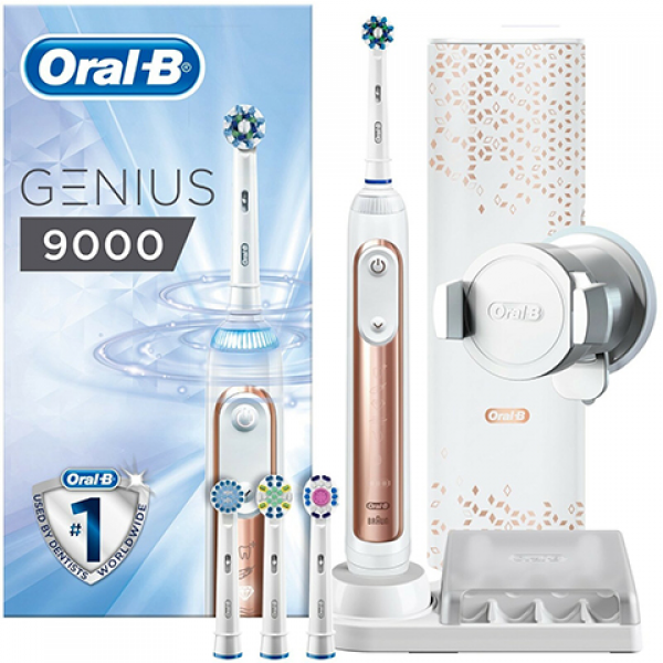 Oral-B Genius 9000 Rosegold Şarjlı Diş Fırçası