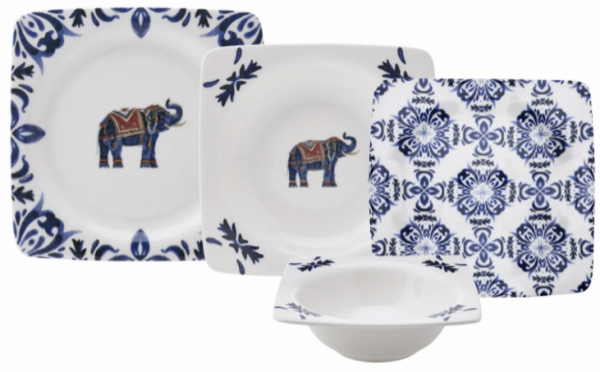 Emsan Elephant 24 Parça Yemek Takımı