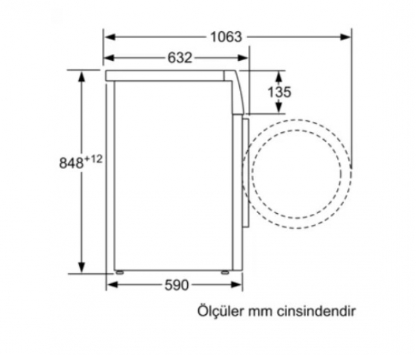 Profilo CMU12T91TR Çamaşır Makinesi