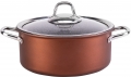Jumbo Piedra Cooper Derin Tencere 24 cm resim