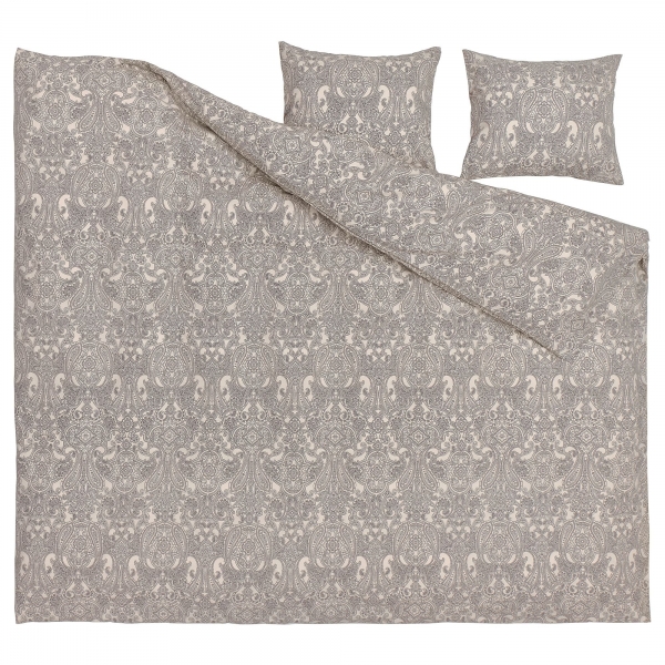 Ikea Jattevallmo 240x220 cm (Bej / Koyu Gri)