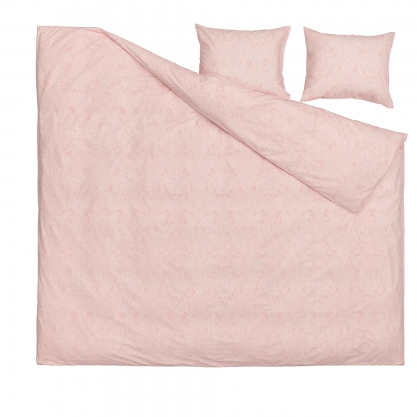 Ikea Jattevallmo 240x220 cm (Beyaz / Açık Pembe)