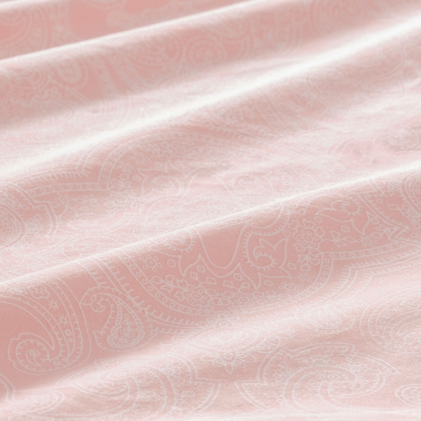 Ikea Jattevallmo 240x220 cm (Beyaz / Açık Pembe)