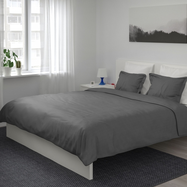 Ikea Luktjasmin 240x220 cm (Koyu Gri)