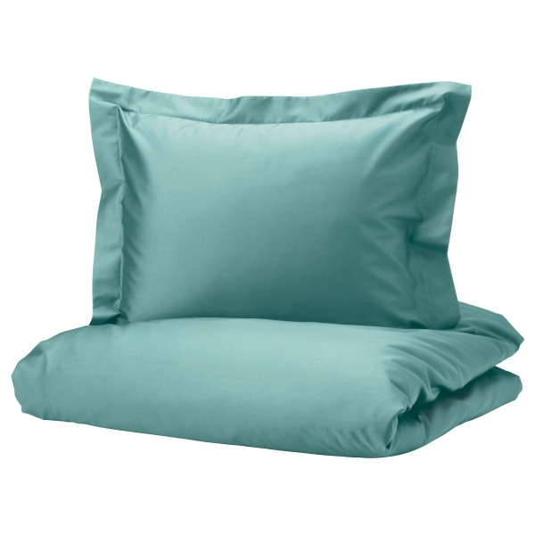 Ikea Luktjasmin 240x220 cm (Gri / Turkuaz)