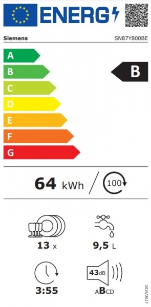 Siemens SN87Y800BE Bulaşık Makinesi