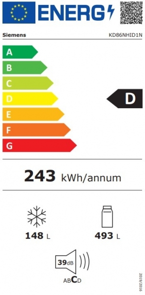 Siemens KD86NHID1N Buzdolabı